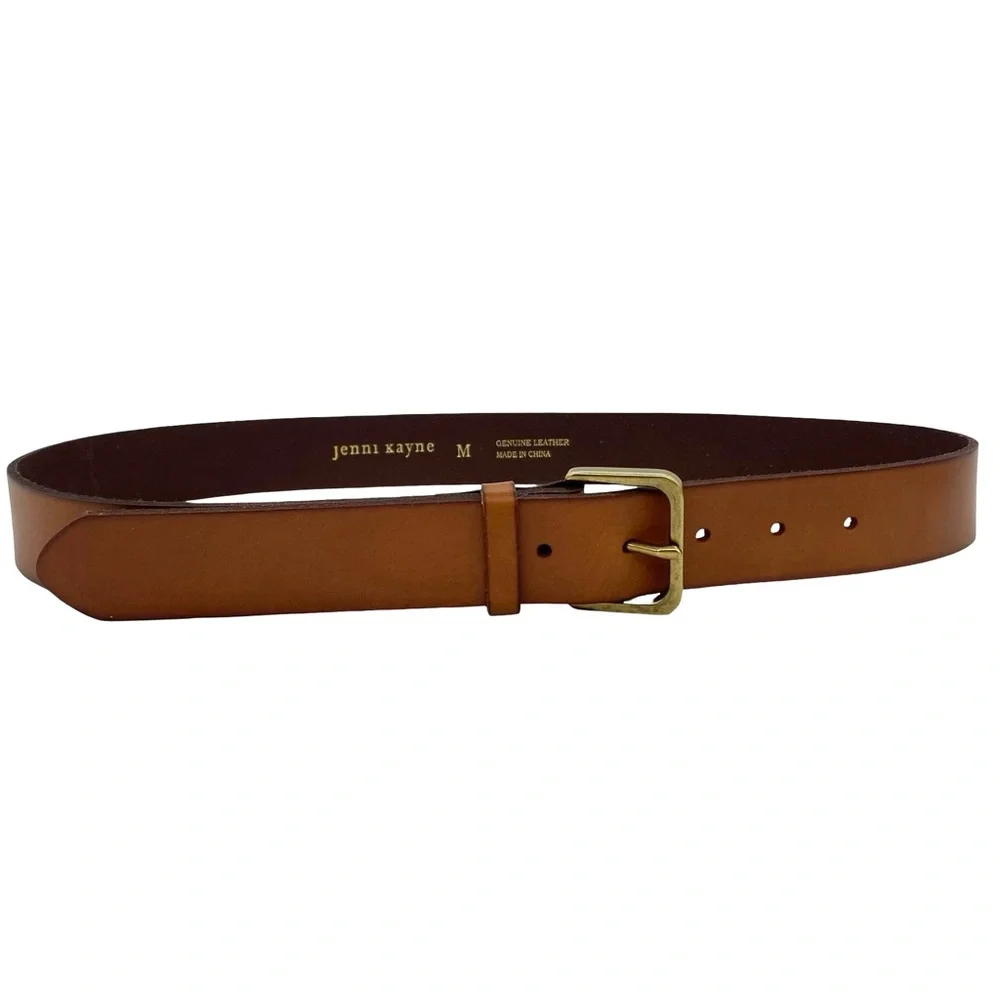 Jenni Kayne Classic Chestnuts Brown Nappa Leather Belt